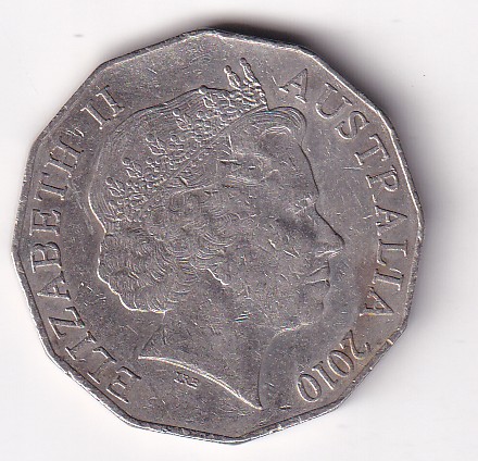Australia 50 Cents (2010) Rare Commemorative Coin#X-48