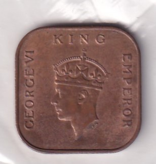 British Malaysia › Malaya 1 Cent 1940 - George VI Rare Coin #X-61