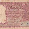 2 Rupees Half Tiger Governor P.C Bhattacharya Rare Note