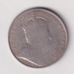 Alternative view of China › Hong Kong 50 Cents 1905 - Edward VII Rare Silver Coin #C-8