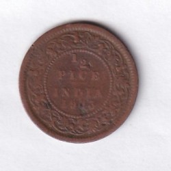 British-India ½ Pice 1903 (Edward VII) Rare Coin #E-32