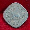 India ½ Anna 1954 Rare Coin #E-46