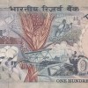 100 Rupees Agriculture Governor M.Narshimha Rare A.U Condition High Grade Note - Image 2
