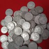 50 Paise Copper Nickel Scare Coin Adha Bhag ( Half Part) 1963-68 Mix Years 80 Pcs Republic of India - Image 2