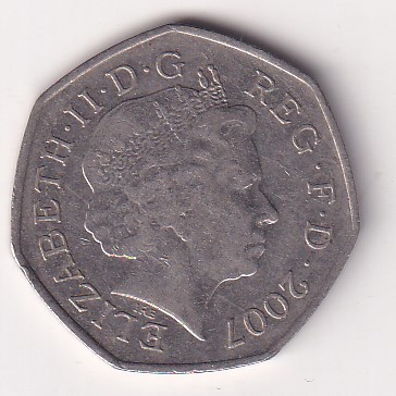 United Kingdom 50 Pence 2017 - Elizabeth II ; Scouting Movement Rare Coin #E-75