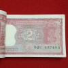 Two Rs Tiger Bundle First Note Missing Governor RN Malhotra UNC Condition 857402 - Image 2