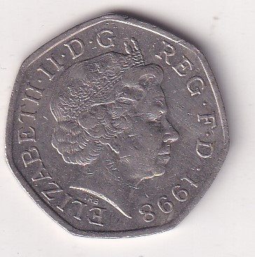 United Kingdom 50 Pence 2016 - Elizabeth II ; European Union Rare Coin #E-86 - Image 2