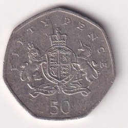 United Kingdom 50 Pence 2013 - Elizabeth II ; Christopher Ironside Rare Coin #E-98