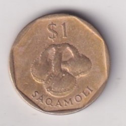 Fiji 1 Dollar 1995 - Elizabeth II Rare Coin #E-110