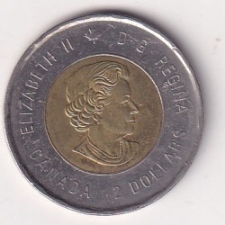 Alternative view of Canada 2 Dollars 2017 - Elizabeth II The Battle of Vimy Ridge Rare Coin #E-114