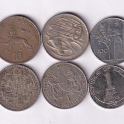 10 Different Denomination Big Size Coin Set (10 Pcs )#E-113