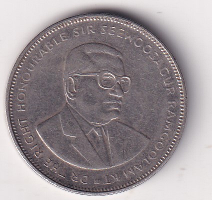 Mauritius 5 Rupees 2012 Rare Coin #E-124