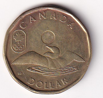 Canada 1 Dollar 2014 (Elizabeth II; Lucky Loonie) Rare Commemorative Coin#E- 130