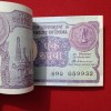 One Rs Old Rare Small Coin Unc Bundle Finance Minister S Venkatraman 1985 Year 059901 - Image 3