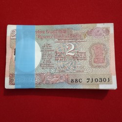 Two Rs Satalite Full Bundle Governor RN Malhotra UNC Condition Republic of India 710301