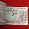 Ten Rs Rare Peacock Full Bundle Governor RN Malhotra UNC Condition Republic of India 739601 - Image 6