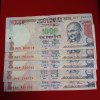 1000 Rs Notes 5 Pcs Given Unc Condition Governor Mix Raghuram Rajan or D.subbaro Republic of India sku 33