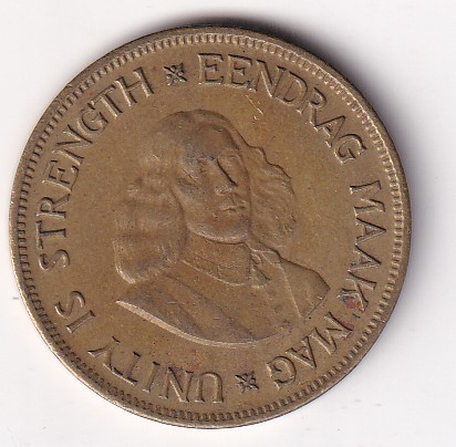 South Africa 1 Cent (1st Decimal Series) Rare Coin#E-149