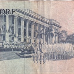 Alternative view of 666661 FANCY NUMBER NOTE SINGAPORE 1 DOLLAR RARE NOTE #B2