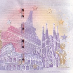 Alternative view of Turkey 0 Euro - Mete Han RARE UNC NOTE