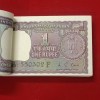 One Rs Rare Big Coin Full Bundle Finance Minister MG Kaul Ultra Gem Bunc Condition Milky White 1973 Year 550301 - Image 2