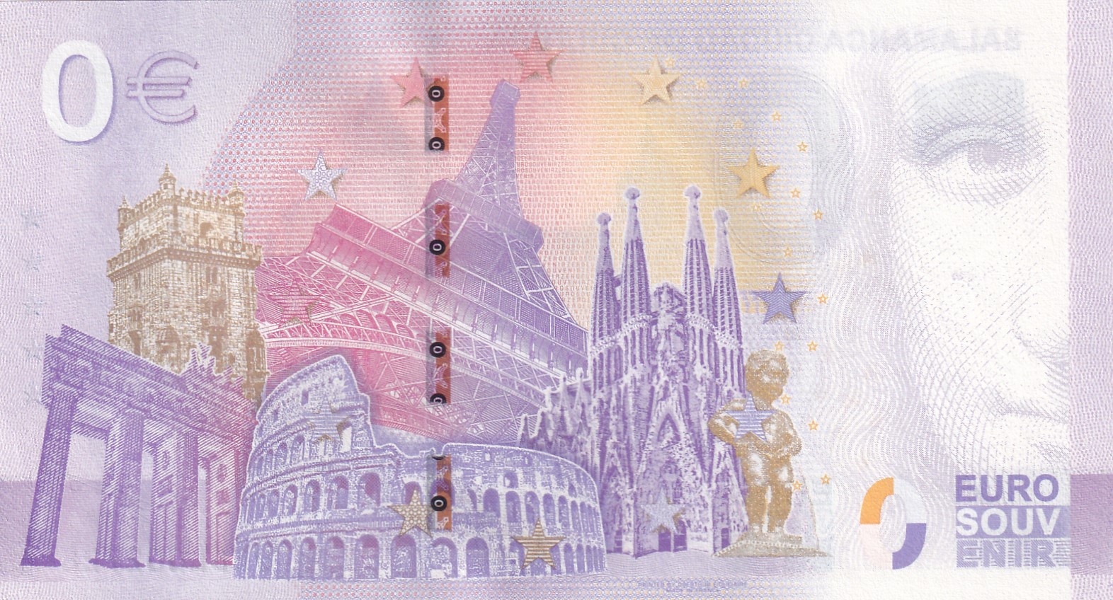 Russia › 0 Euro - 1-й царь России Иван IV RARE UNC NOTE - Image 2
