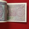 One Rs Rare Big Coin Full Bundle Finance Minister MG Kaul Ultra Gem Bunc Condition Milky White 1973 Year 550301 - Image 8