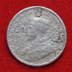 Alternative view of SILVER COIN TWO ANNA GEORGE V