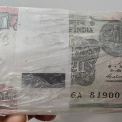 ONE RUPEES 2015 GOVERNOR Rajiv Mehrishi RARE SEALED PACK RIM