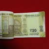 Twenty Rs Rare Full Bundle 786001 Gem Bunc Condition Governor Sanjay Malhotra Year 2025 Republic of India - Image 2