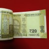 Twenty Rs Rare Full Bundle 786001 Gem Bunc Condition Governor Sanjay Malhotra Year 2025 Republic of India - Image 3