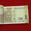 20 Rs Rare Full Bundle 000701 Fancy Number Note 000786 Gem Bunc Condition Year 2025 - Image 2