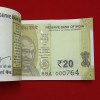 20 Rs Rare Full Bundle 000701 Fancy Number Note 000786 Gem Bunc Condition Year 2025 - Image 5