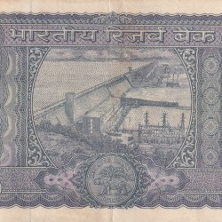 Alternative view of 100 Rupees White Patti Governor S. Jagannathan Note