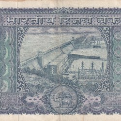 Alternative view of 100 Rupees White Patti Governor I.J. Patel Rare Note