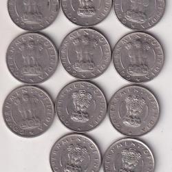 Alternative view of 1/4 Rupees Mix Dates Unc Coin (11 Pcs Lotts)#E-177