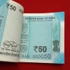 Extremely Rare 50 Rs Full Fancy Number Bundle 000001-000100 Gem Bunc Condition Year 2025 - Image 5