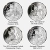 EX Rare UEFA Euro France 2016 Year Proof Coin - Image 5