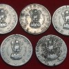 1/4 Rupee 1956 Lot 5 Coin - Image 2