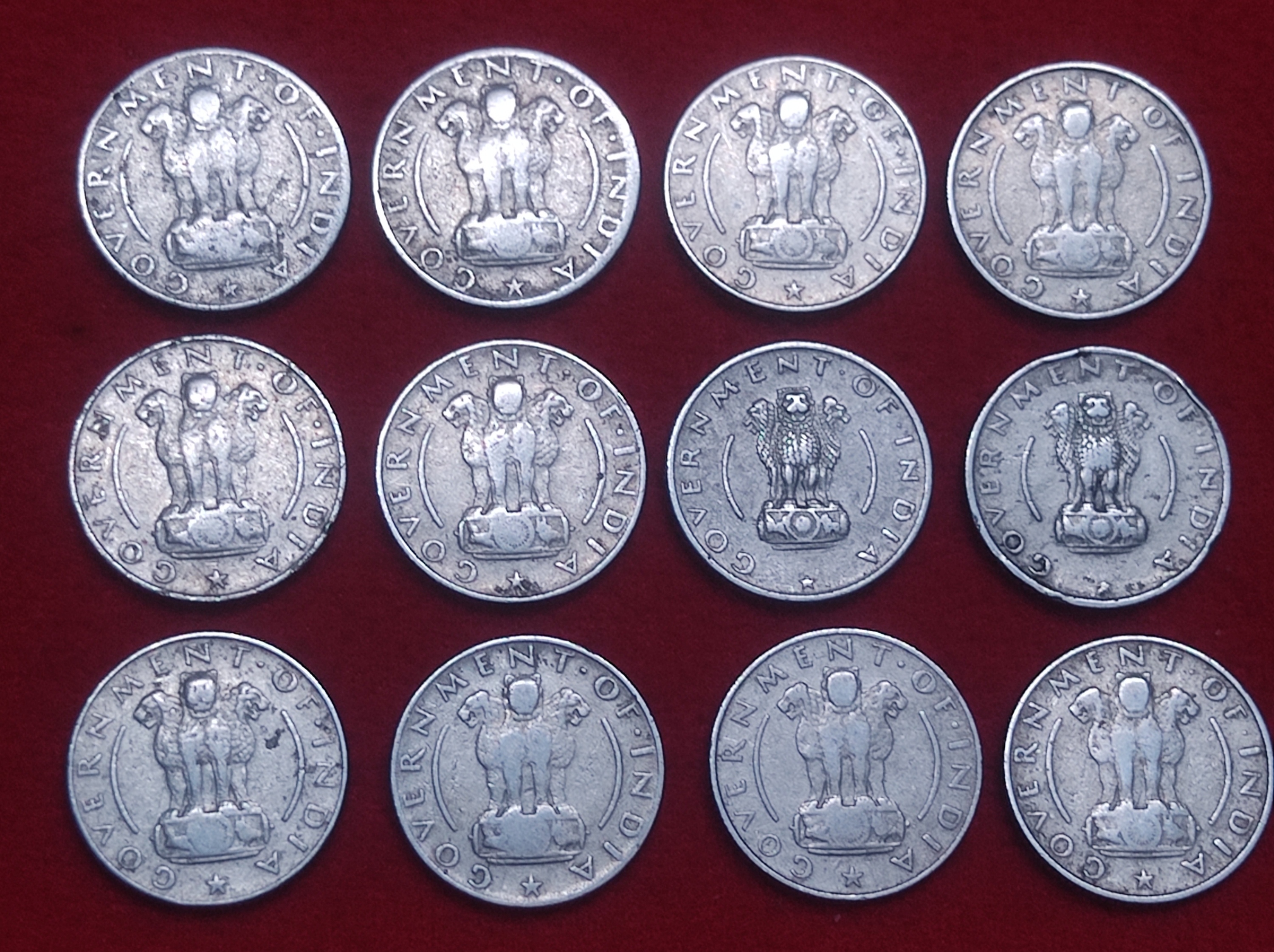 1/4 Rupee 1954 Lot 12 Coin