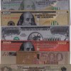 9 Different U.S.A Gold & Silver Plated Note Rare Set