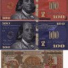 9 Different U.S.A Gold & Silver Plated Note Rare Set - Image 5