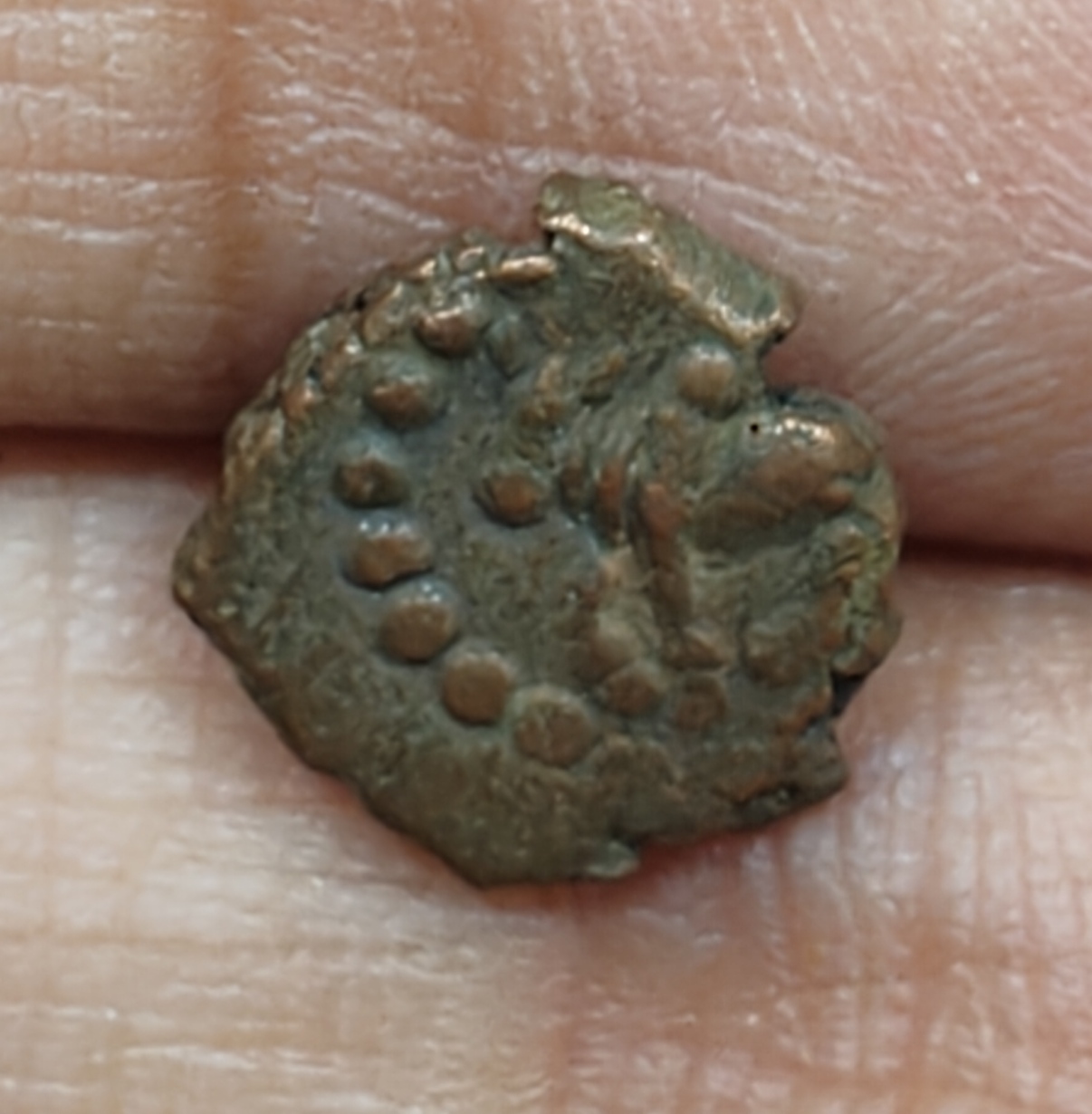 India (ancient) › Malwa Plateau › Naga dynasty of Narwar 1 Kakini Nagas Rare (Years 200-340) Coin #E-197