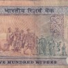 500 Rupees Dandi Governor C.Rangarajan Rare Note - Image 2