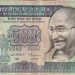 500 Rupees Dandi Governor C.Rangarajan Rare Note