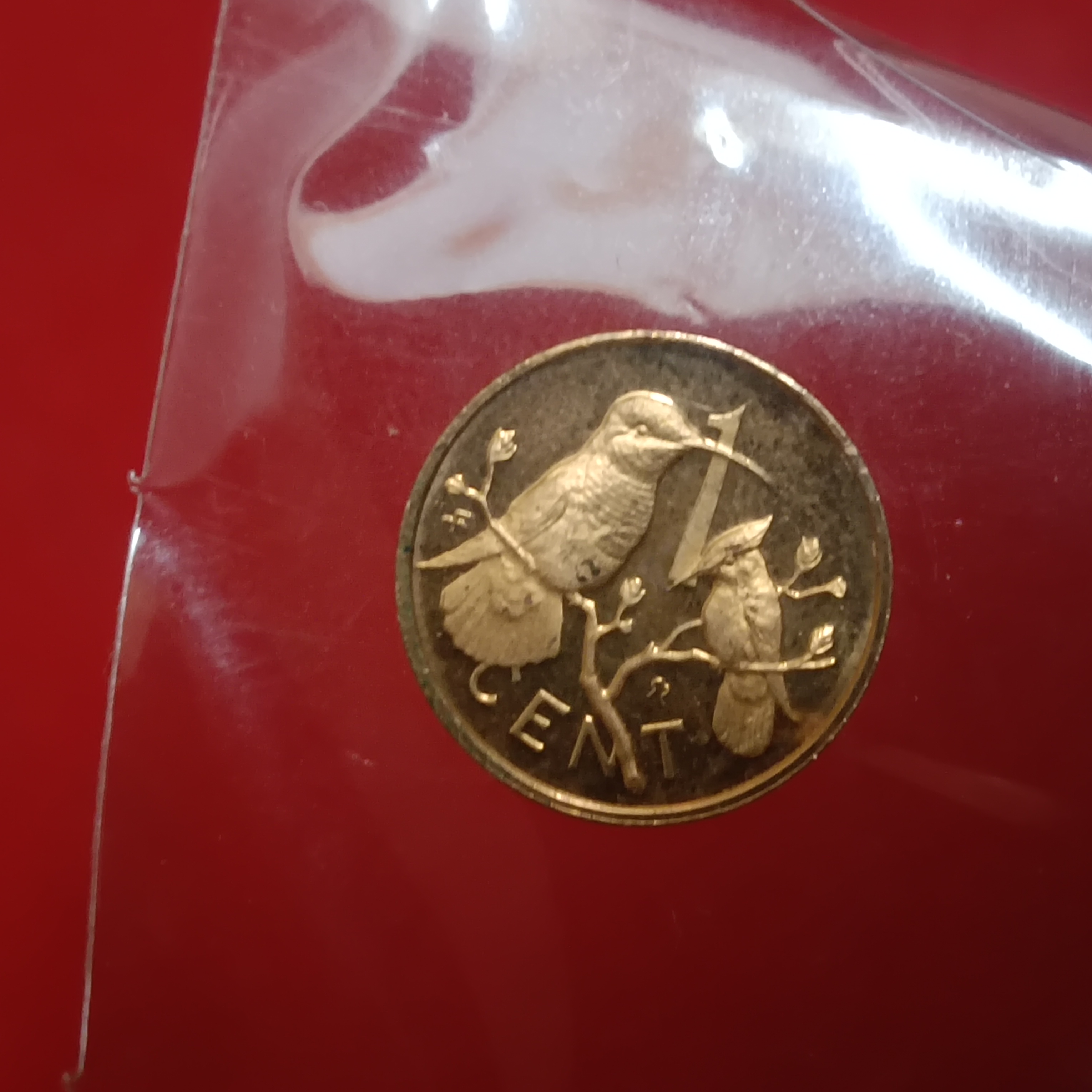 Elizabeth The Second Islands 1 Cent 1973 Proof Coin - Image 3