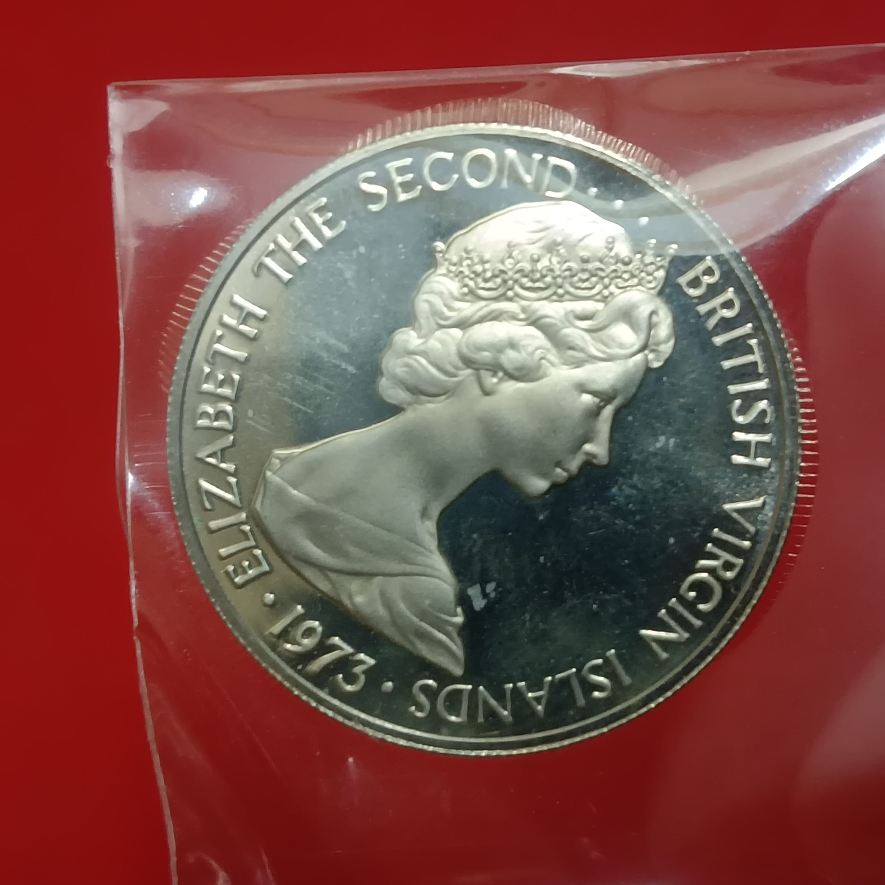 Elizabeth The Second Islands 10 Cents 1973 Proof Coin - Image 2