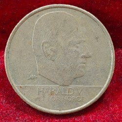 Norway 10 Kroner 1995 - Harald V Coin # E-206