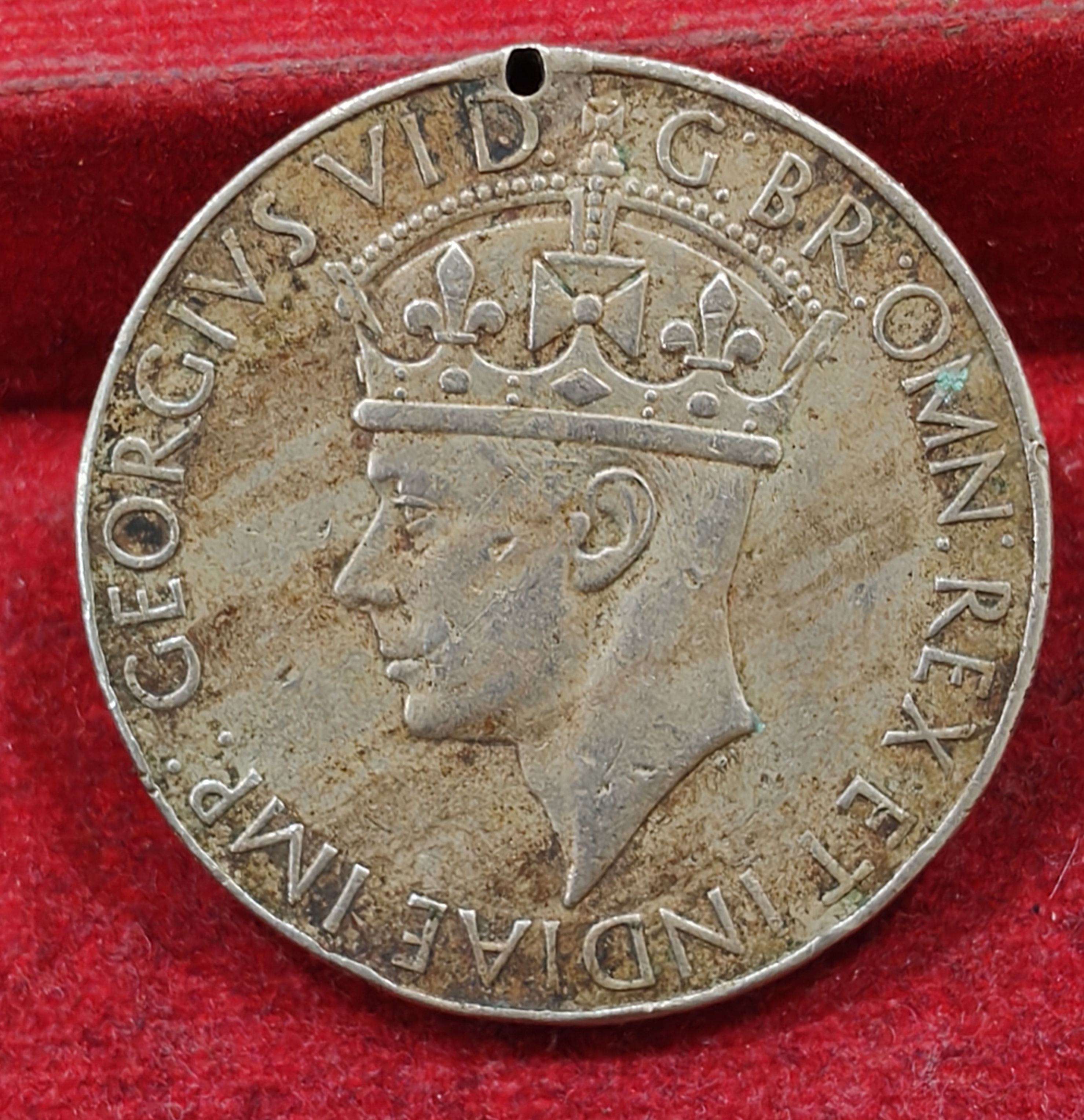 Second World War British- India 1939-1945 without Clip Medal # E-218