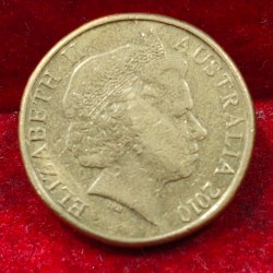 Alternative view of Australia 1 Dollar 2010 - Elizabeth II - Girl Guiding Commemorative issue Rare Lowest Price Coin # E-226